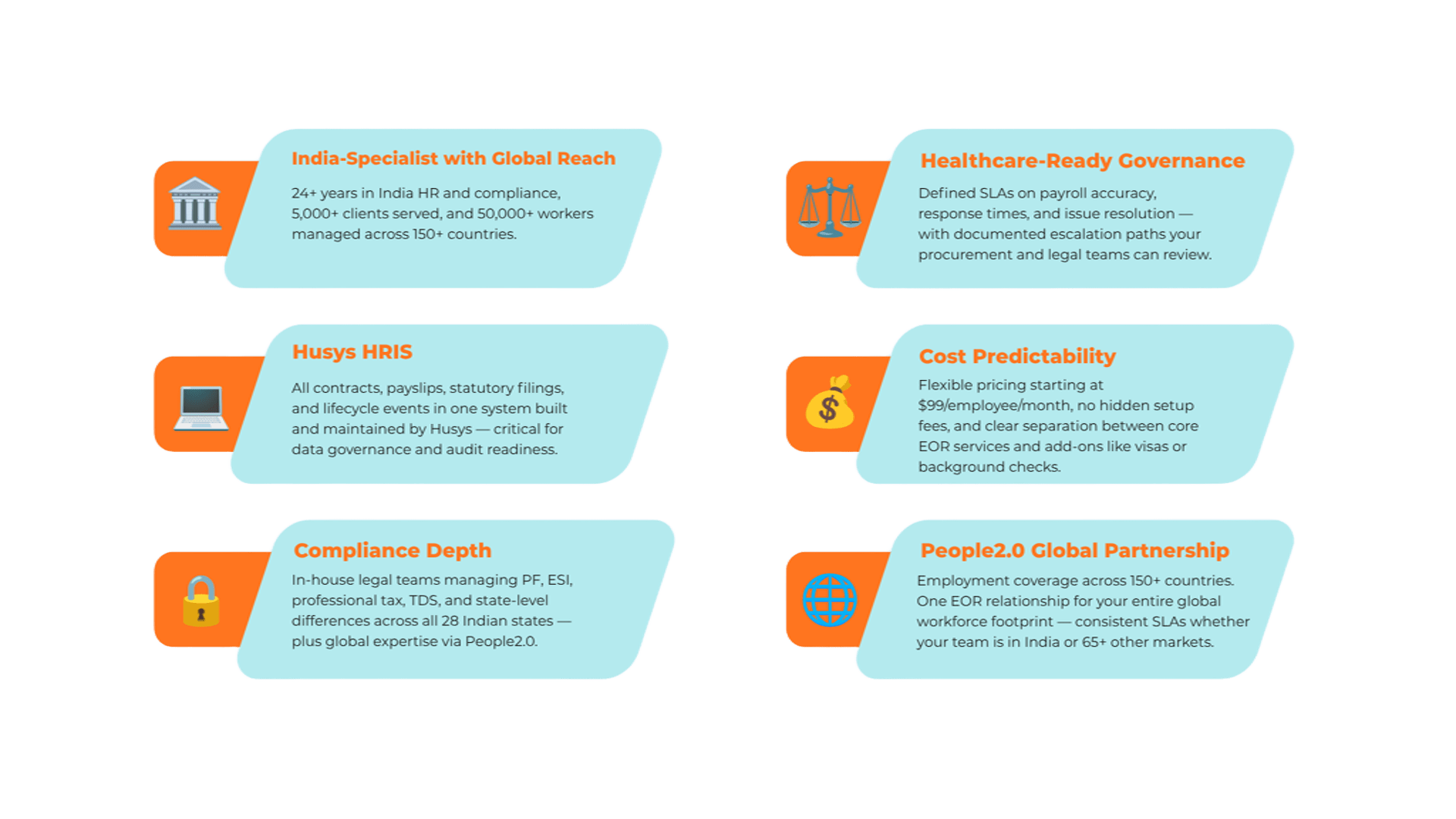 Why Healthcare Organizations Choose Husys Over Generic Global EORs